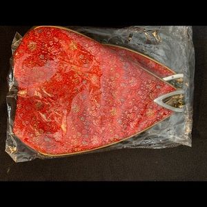 Beautiful brand new Chinese clutch purse.